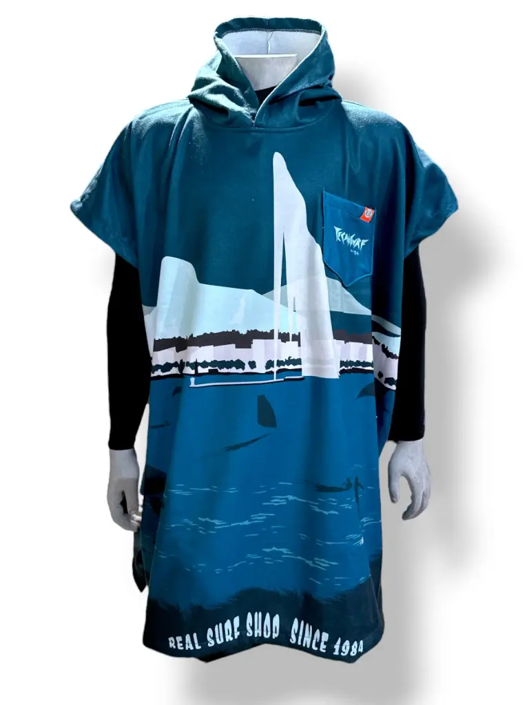 Poncho TECHNOSURF Destination Genève